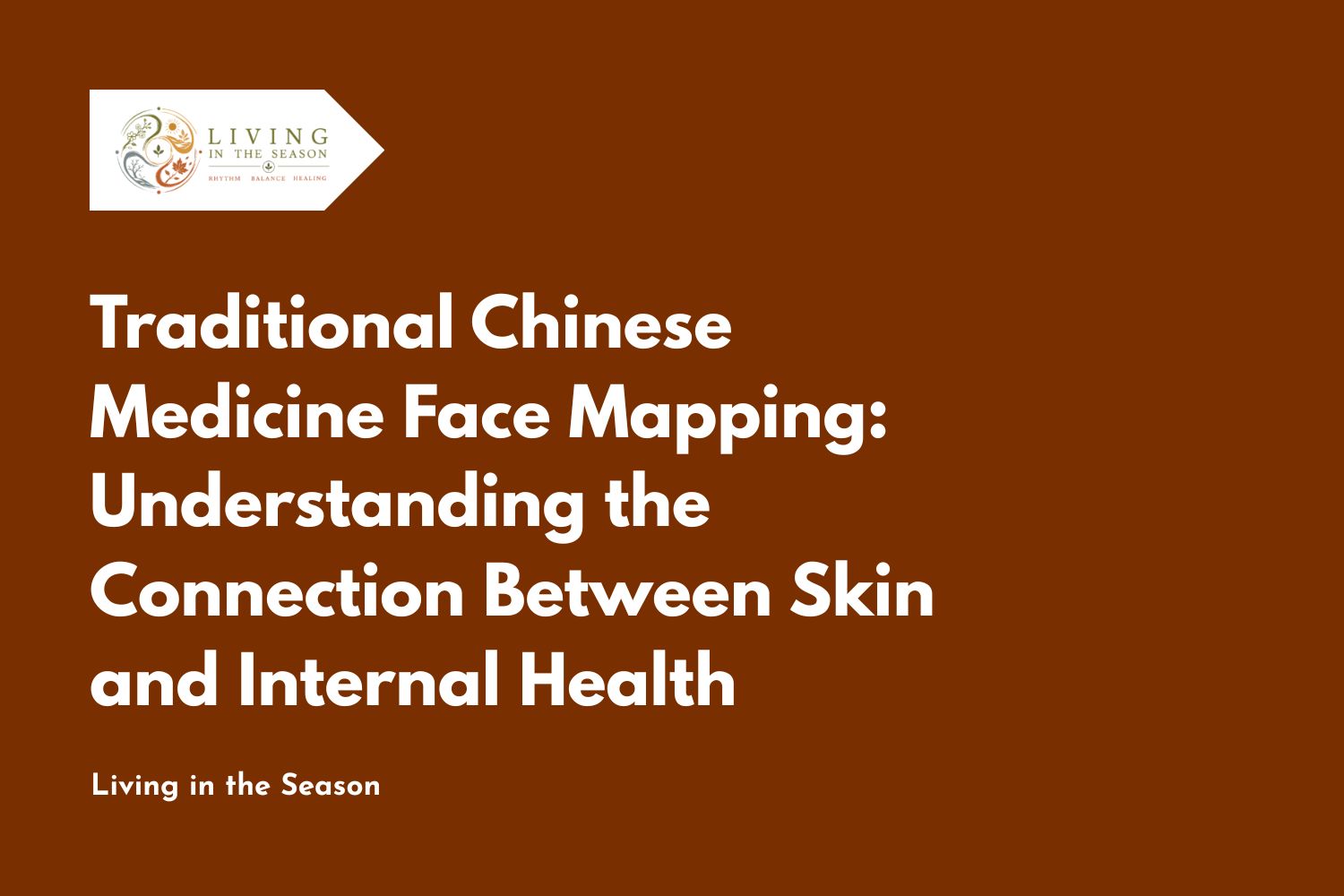 Traditional Chinese Medicine Face Mapping: Understanding the Connection Between Skin and Internal Health